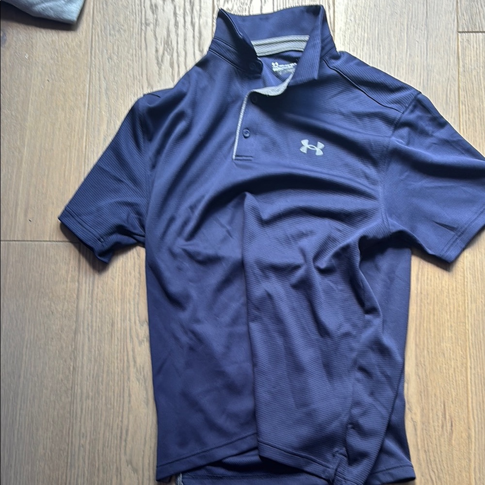 Under Armour Blue Performance Polo Shirt